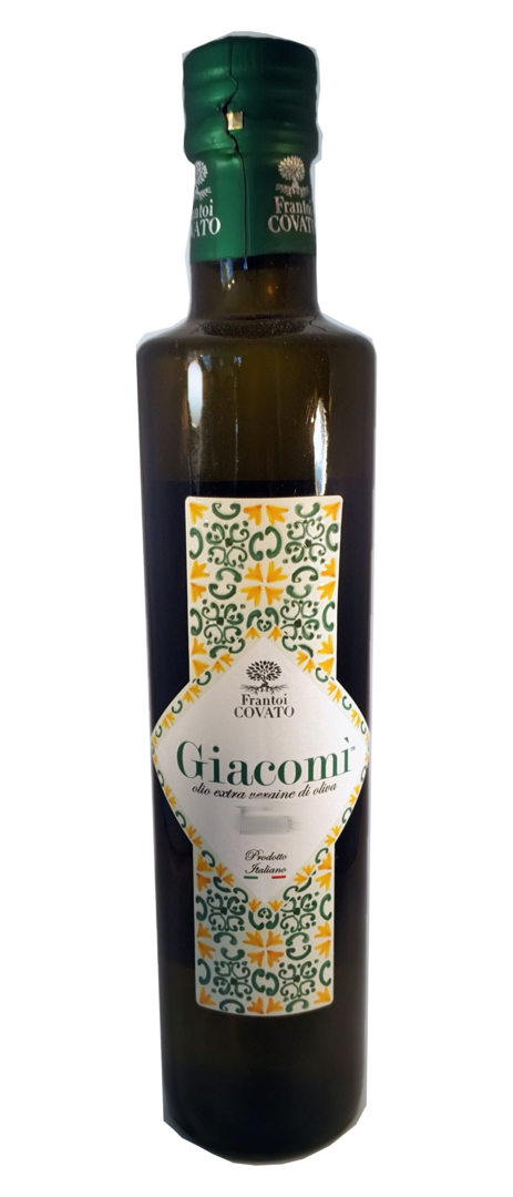 Covato GIACOMI Natives Olivenöl Extra 500 ml Sizilien Ernte Nov. 2023