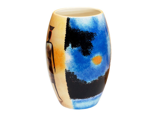 Keramik Vase 26 cm handbemalt Magu Cera AFRICAN DREAM